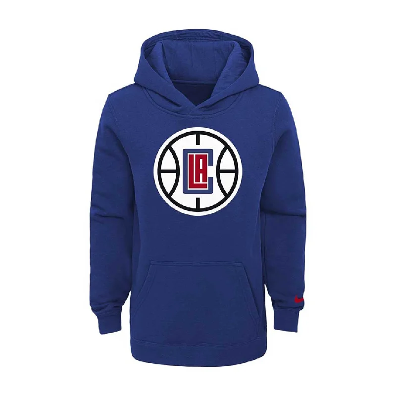 NBA - Kids' (Junior) Los Angeles Clippers Logo Essential Hoodie (HZ2B7FDB7 CLI)