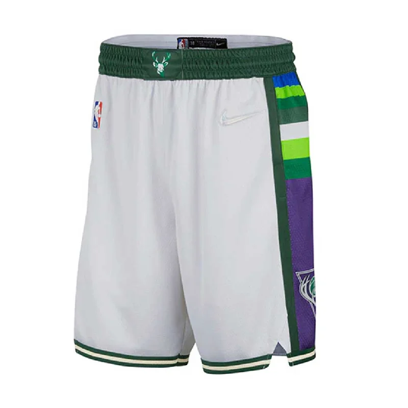 NBA - Kids' (Junior) Milwaukee Bucks Mixtape Swingman Shorts (HZ2B7BCXK BCK)