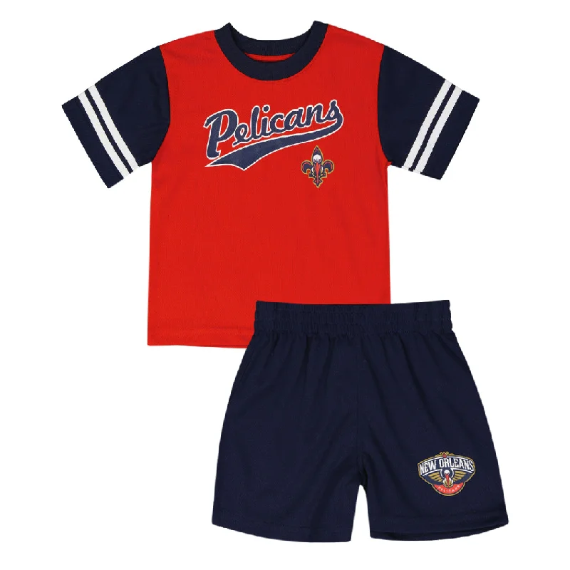 NBA - Kids' (Toddler) New Orleans Pelicans Top/Short Set (KT24BBF PL)