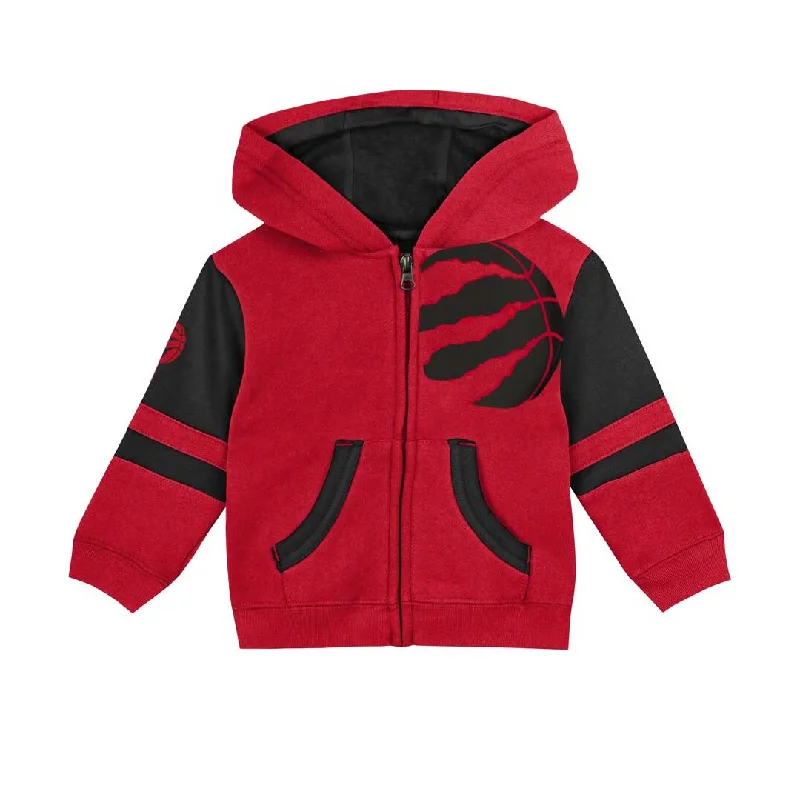 NBA - Kids' (Toddler) Toronto Raptors Full Zip Fleece Hoodie (HK2T1BCBW RAP)