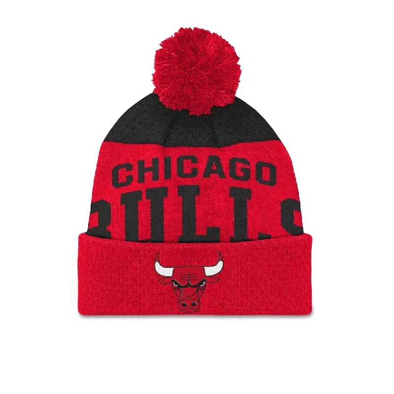 NBA - Kids' (Youth) Chicago Bulls Collegiate Arch Knit Hat (HK2BOBC8P BUL)