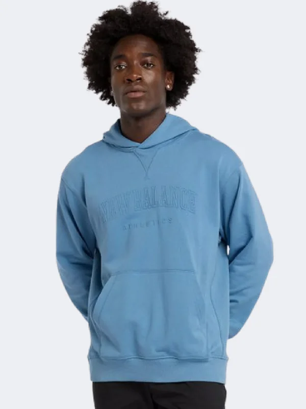 New Balance Graphic Men Lifestyle Hoody Heron Blue