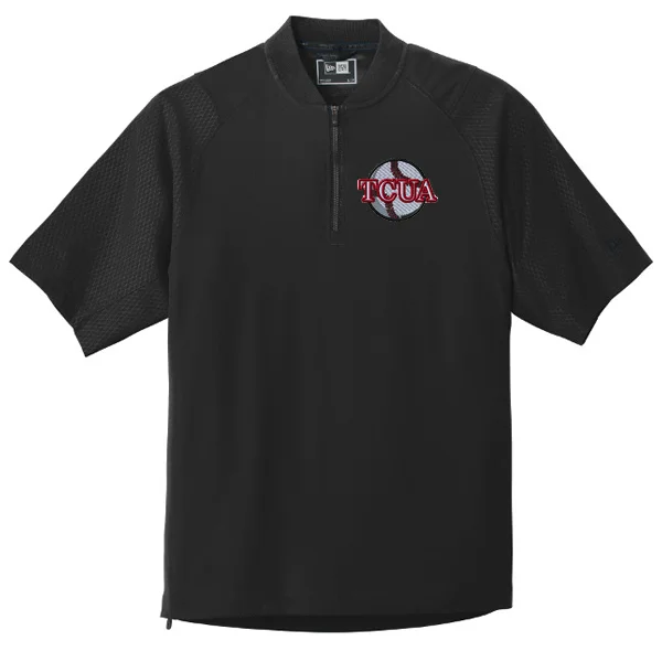 New Era 1/4 Zip Short Sleeve Jacket