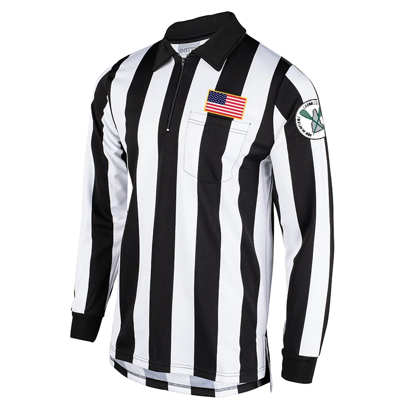 NHLOA Logo 2" Stripe Long Sleeve Elite Shirt