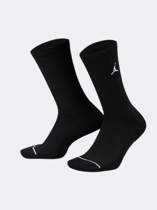 Nike Jordan Everyday Unisex Lifestyle Sock Black/White