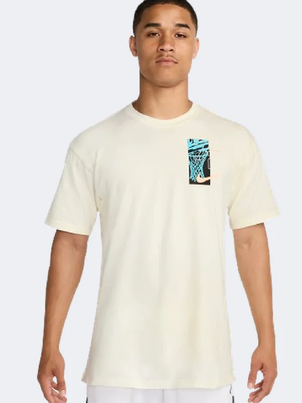 Nike Max 90 Oc Dna Men Basketball T-Shirt Coconut Milk