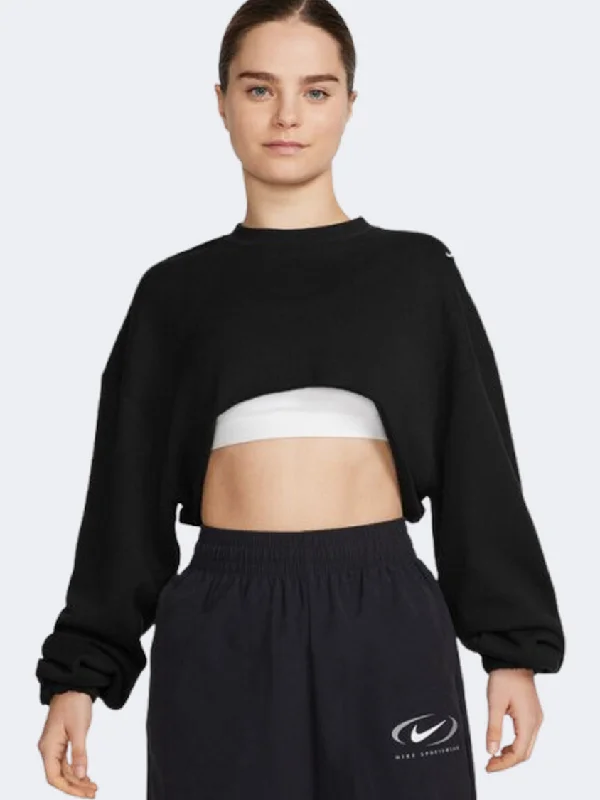 Nike Sportswear Dance Oversized Women Lifestyle Long Sleeve Black/Sail