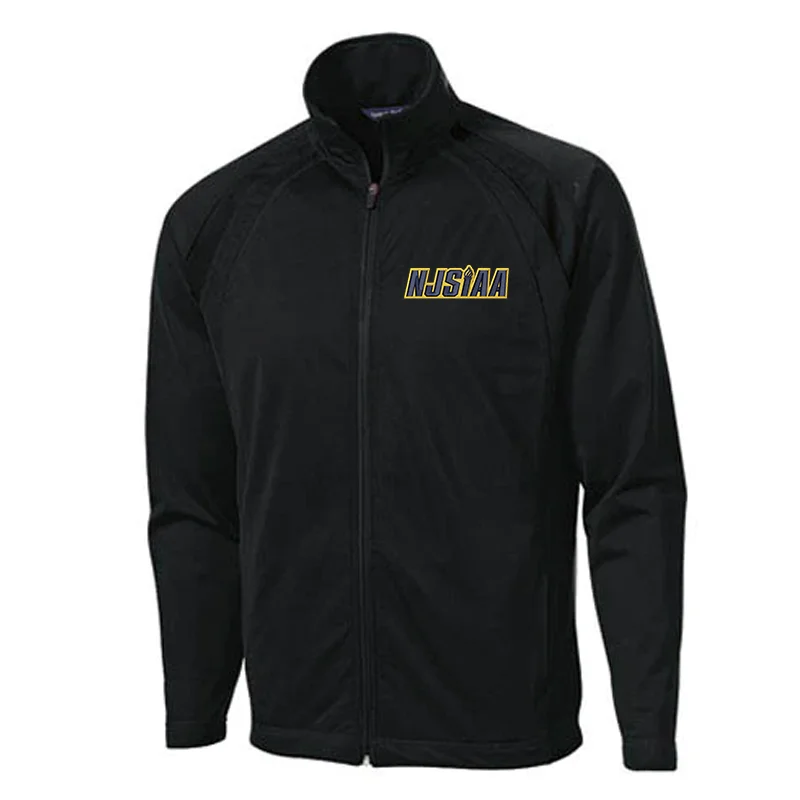 NJSIAA Logo Stand-Up Collar Referee Jacket