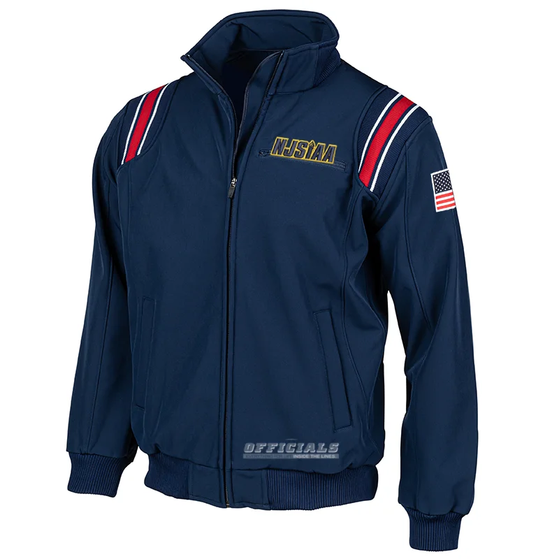 NJSIAA Logo Thermal Fleece Umpire Jacket