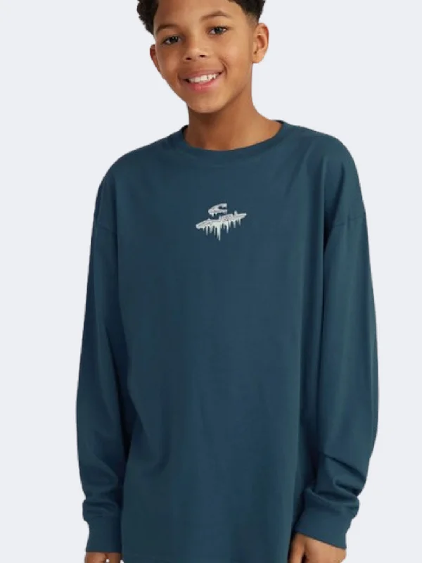 Oneill Graphic Boys Lifestyle Long Sleeve Alma Steel