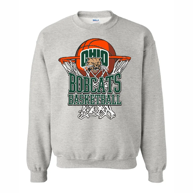 Ohio Basketball Men's Vintage Grey Sweatshirt