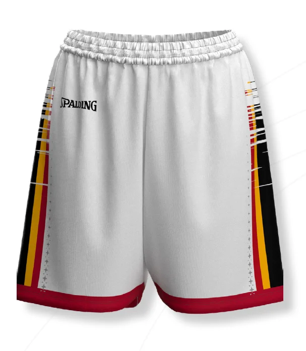 Official game short Belgian Cats WHITE - NEW 2024