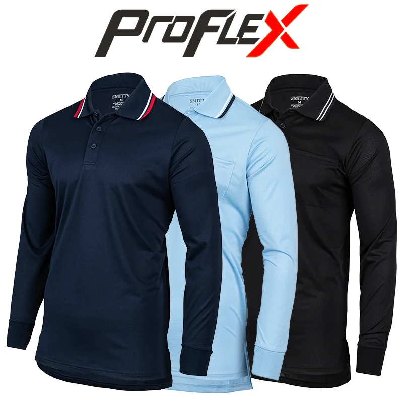 Smitty Pro Knit Long Sleeve Umpire Shirts