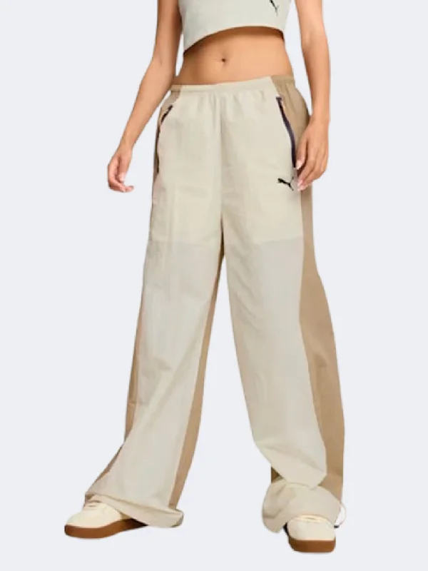 Puma Dare To Parachute Women Lifestyle Pant Beige