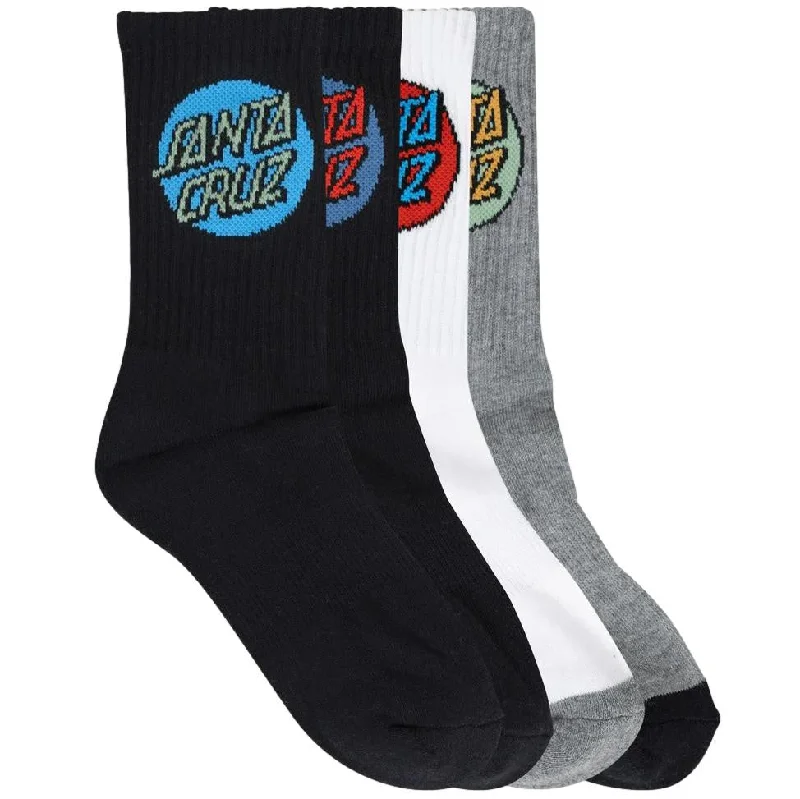 Santa Cruz Other Dot Youth Socks Assorted US 2-8