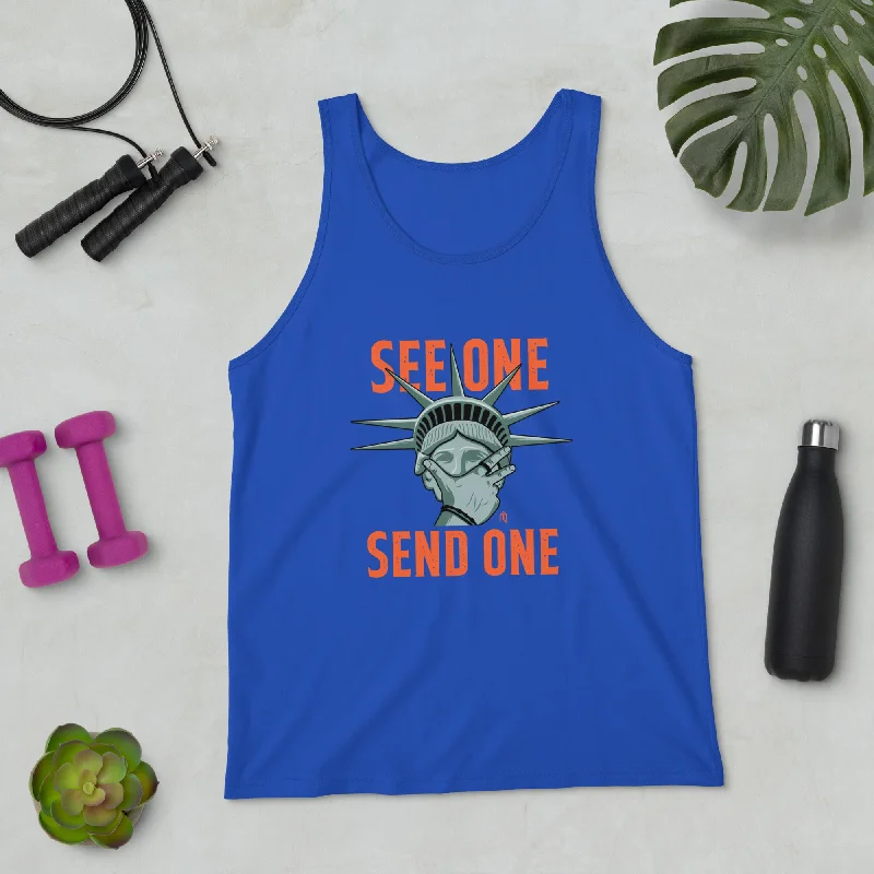 See One, Send One Tank Top