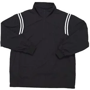 Smitty Long Sleeved Open Bottom 1/2 Zip Jacket Black 322