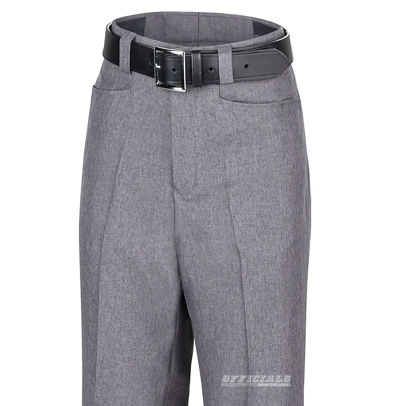 Smitty Flat Front Heather Grey Women's Umpire Combo Pants