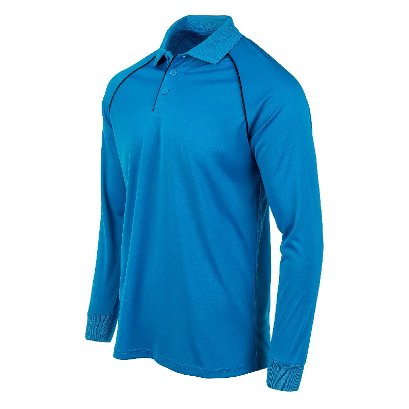 Smitty Men's Blue Long Sleeve Volleyball Shirt