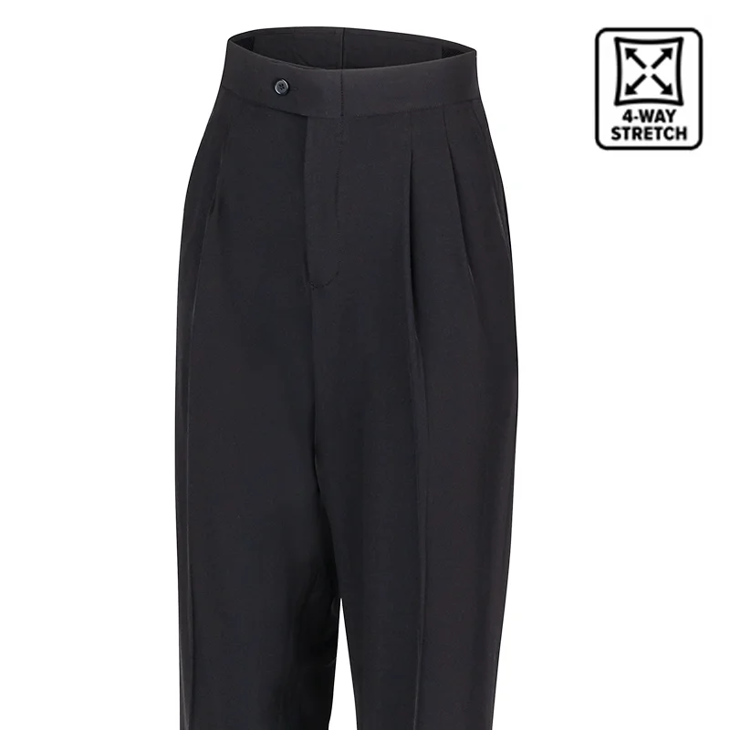 Smitty 4-Way Stretch Women's Pleated Referee Pants