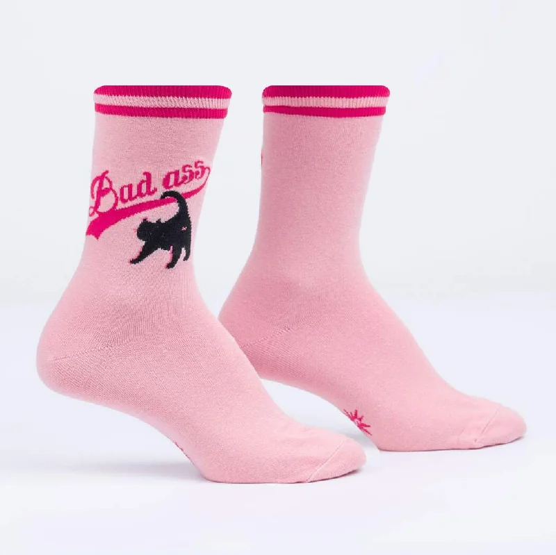 SOCK IT TO ME - Bad Ass Cat Crew Socks