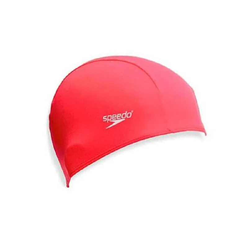 Speedo Polyester Cap Red