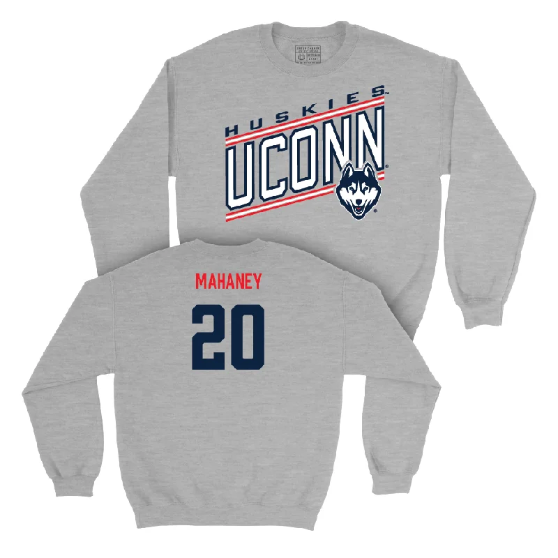 Sport Grey Men's Basketball Vintage Crewneck  - Aidan Mahaney