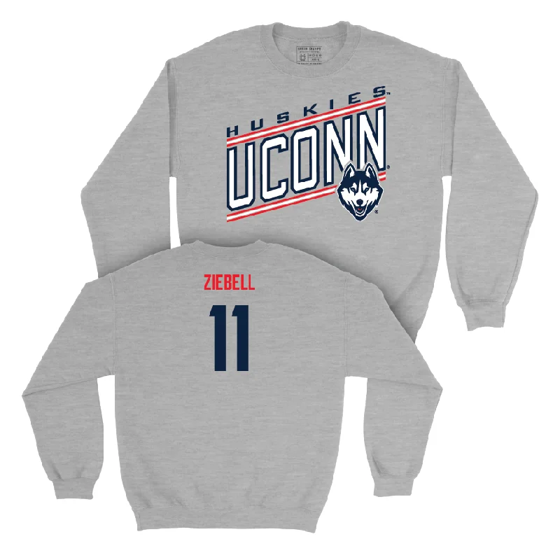 Sport Grey Women's Basketball Vintage Crewneck - Allie Ziebell