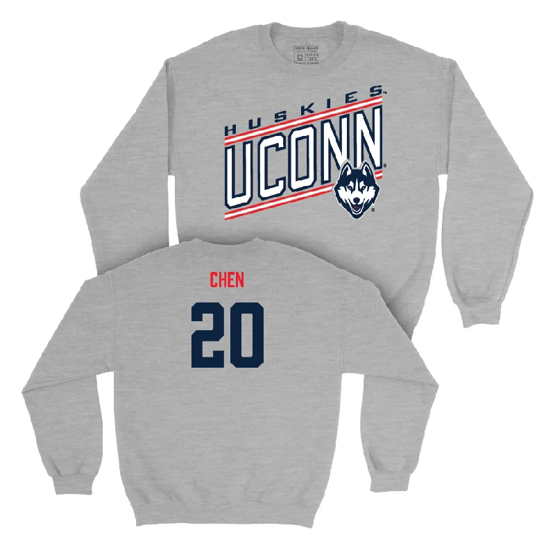 Sport Grey Women's Basketball Vintage Crewneck - Kaitlyn Chen