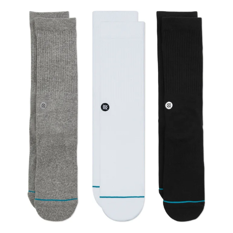 Stance Icon 3 Pack Socks Multi