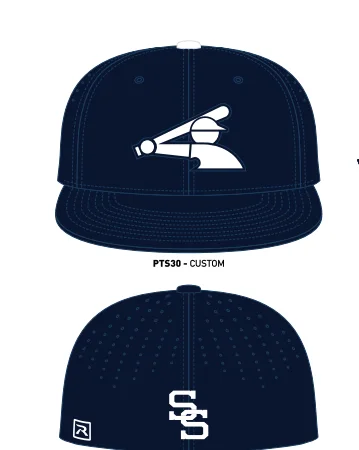 Stripes & Strikes Legion Hat (Navy & White)