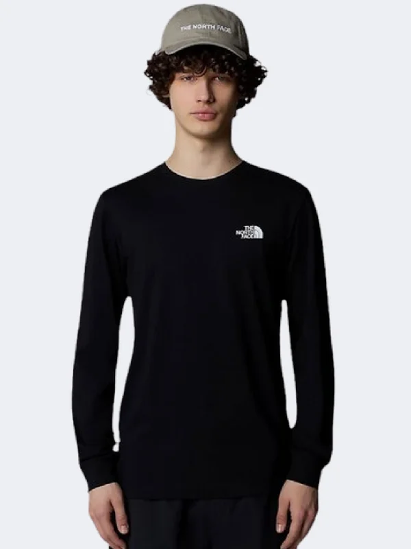 The North Face Box Nse Men Lifestyle Long Sleeve Black/White