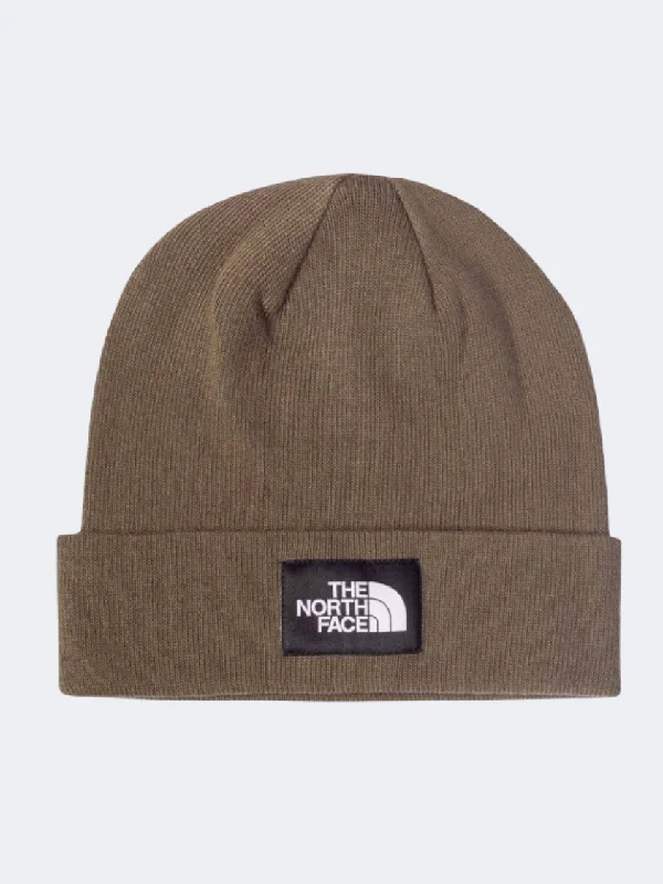 The North Face Doc Worker Unisex Lifestyle Beanie New Taupe Green