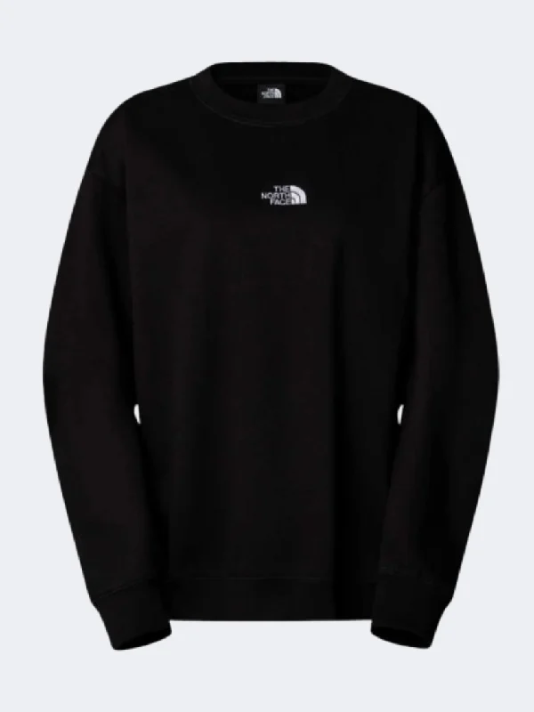 The North Face Essential Oversized Women Lifestyle Sweatshirt Black