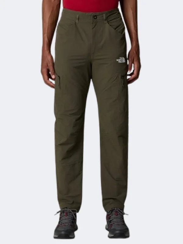 The North Face Exploration Regular Tapered Men Lifestyle Pant New Taupe Green