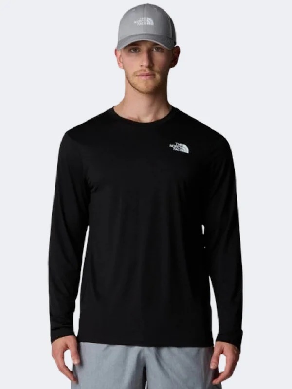 The North Face Men Hiking Long Sleeve Black