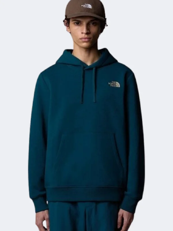 The North Face Topographic Men Lifestyle Hoody Midnight Petrol