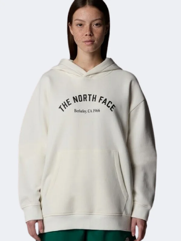 The North Face Varsity Graphic Women Lifestyle Hoody White Dune