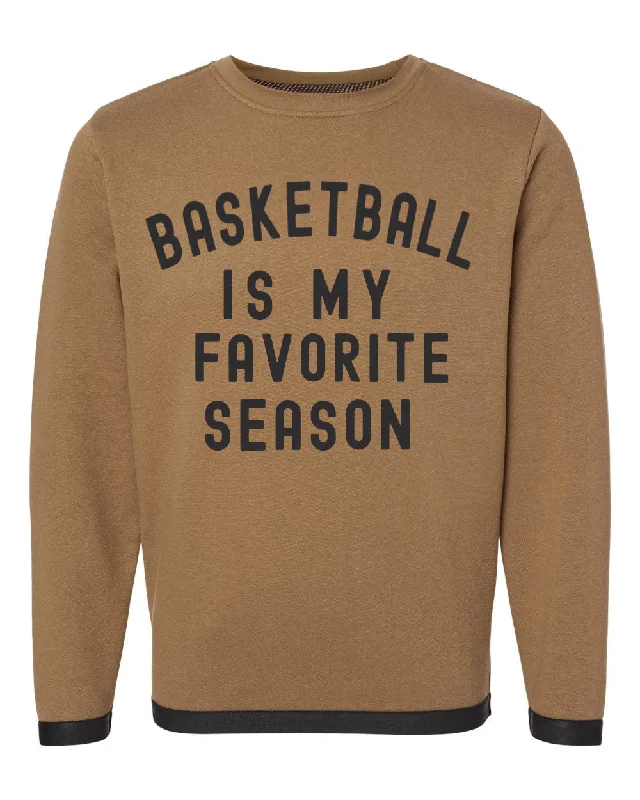 Toasty Brown Basketball is My Favorite Season Sweatshirt/ Basketball Mom Sweatshirt