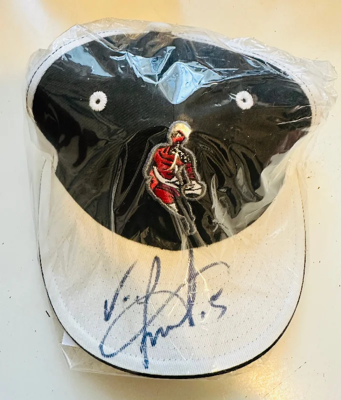 Toronto Raptors basketball rare Vince Carter signed hat with COA