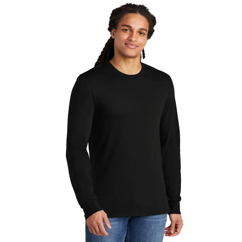 Tri Blend Long Sleeve Tee (CHOOSE COLOR AND LOGO)