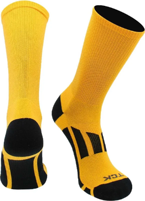 TCK Elite Performance 2.0 Crew Socks - Gold