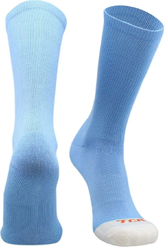 TCK Prosport Mid Crew Socks - Columbia Blue