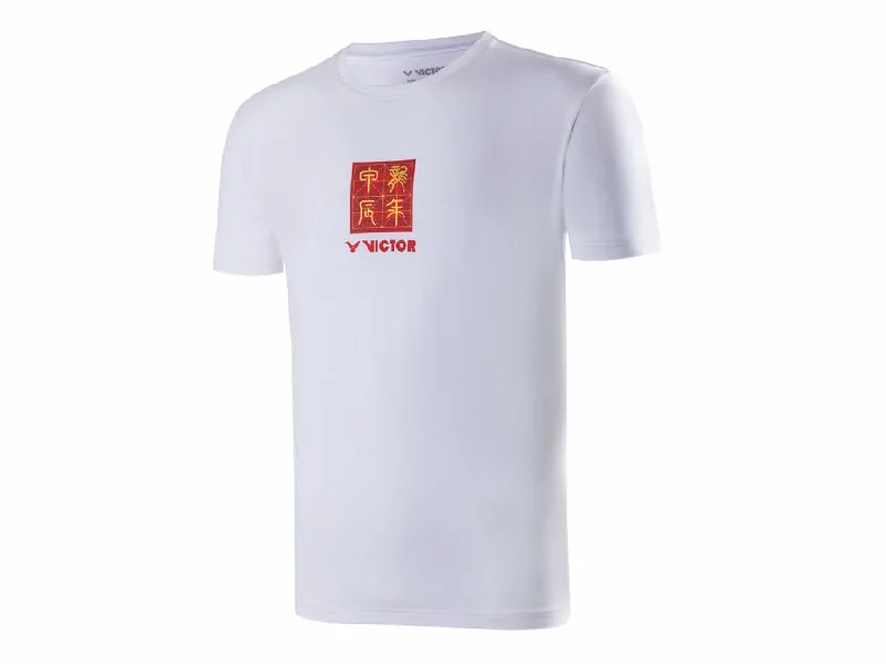 Victor T-401CNY A Men's T-Shirt [White]