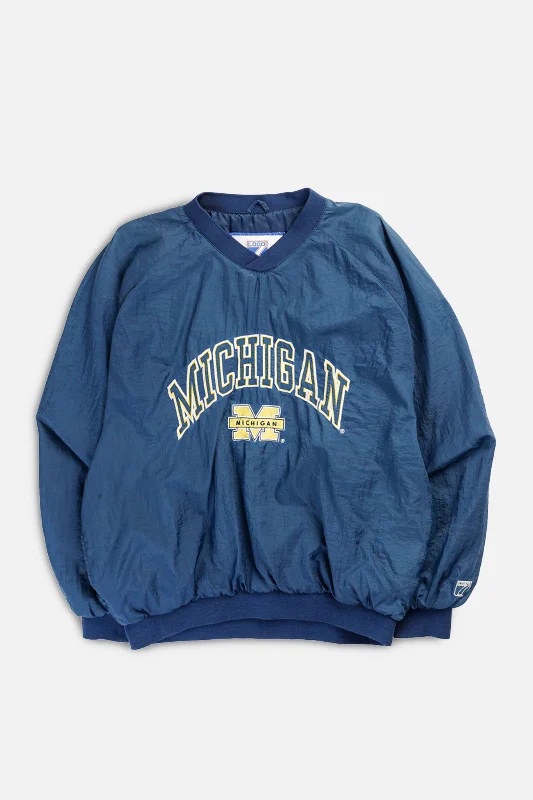 Vintage Michigan Pullover Windbreaker Jacket - L