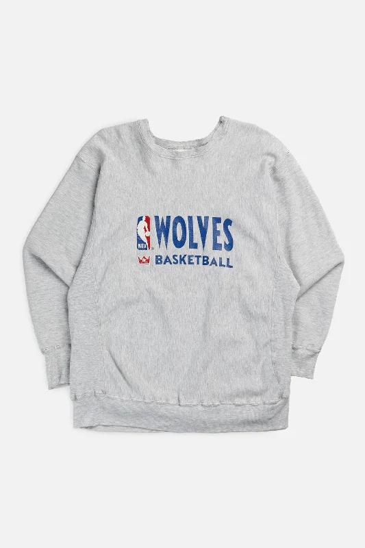 Vintage Minnesota Timberwolves NBA Sweatshirt - L