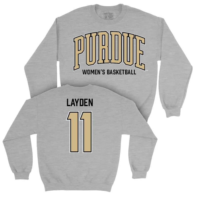 Women's Basketball Sport Grey Arch Crew - McKenna Layden | #11