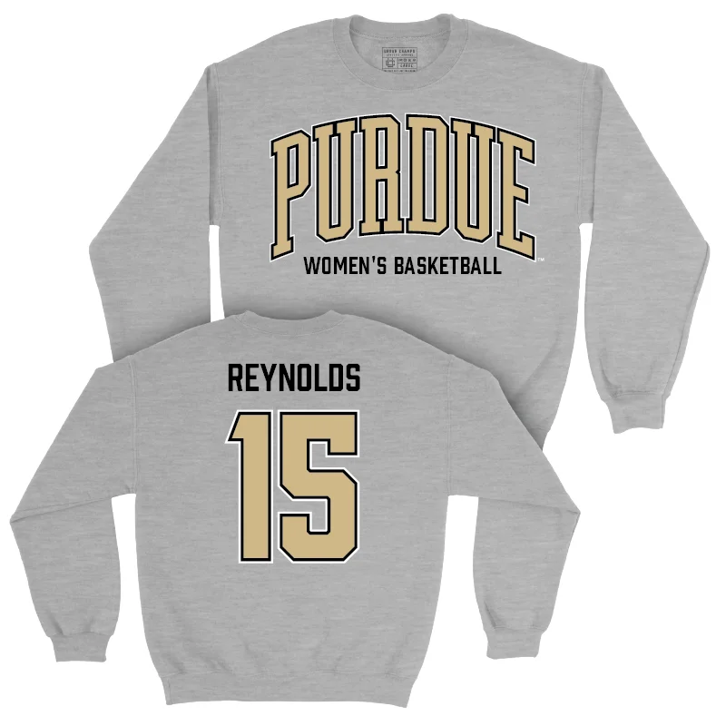 Women's Basketball Sport Grey Arch Crew - Mila Reynolds | #15