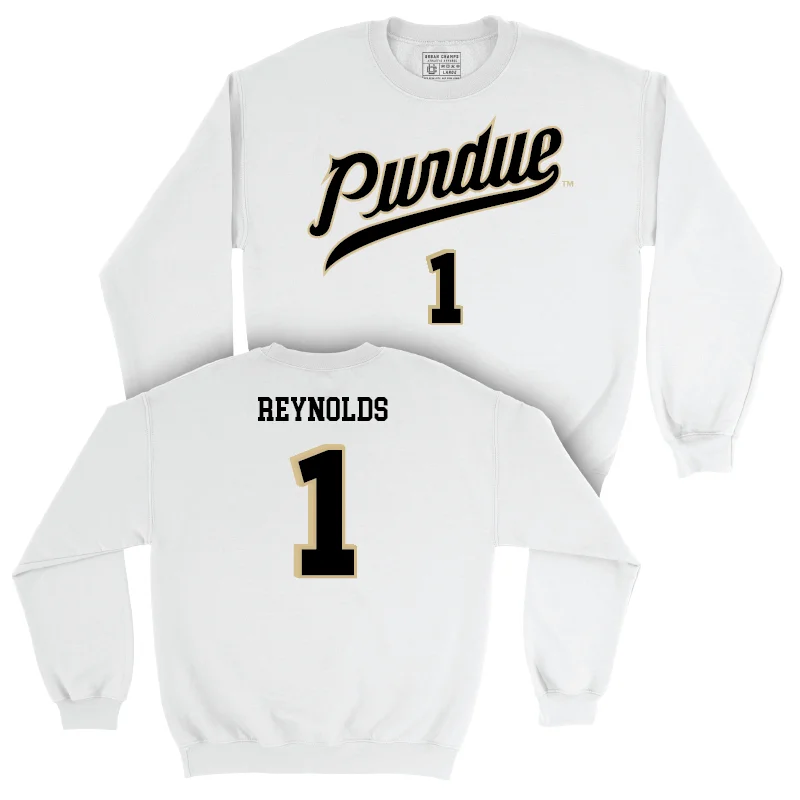 Women's Basketball White Shirsey Crew  - Amiyah Reynolds