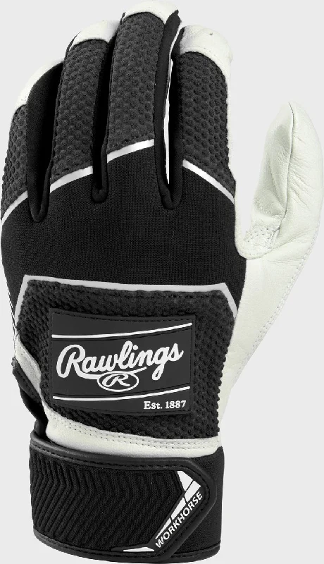 Rawlings Workhorse Pro Senior Baseball Batting Gloves